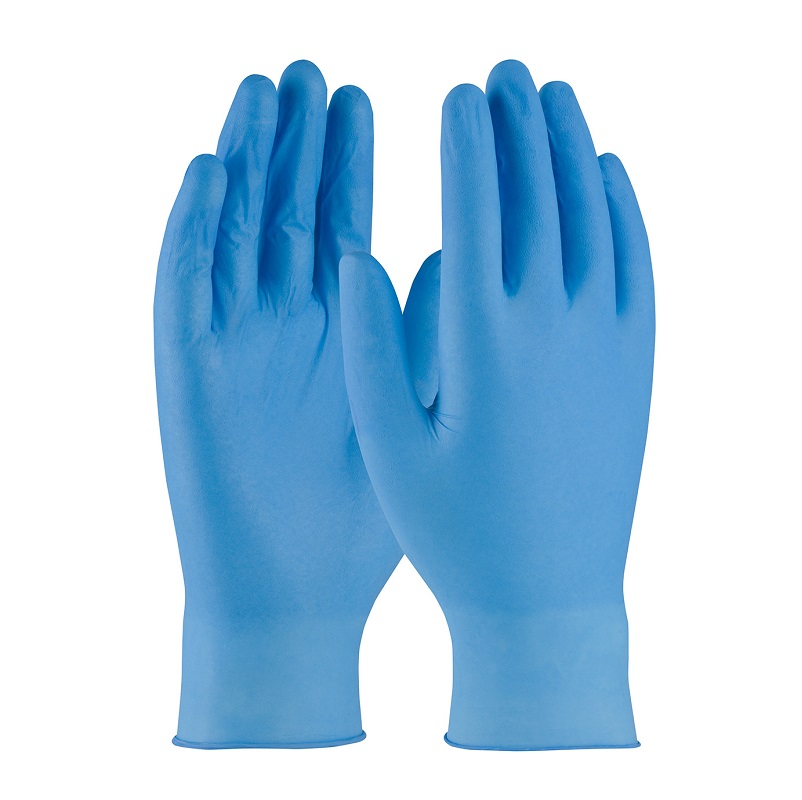 4MIL Nitrile Disposable Gloves 100/Box - Powder Free w/Textured Grip  - AMBI-DEX AXLE
